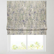 Load image into Gallery viewer, Country Meadow Lilac Lined Roman Blind
