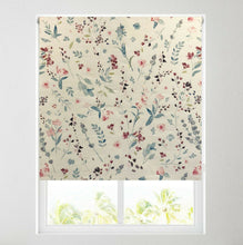 Load image into Gallery viewer, Delicate Floral Thermal Blackout Roller Blind
