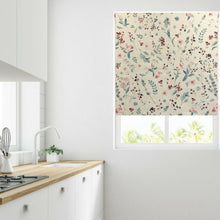 Load image into Gallery viewer, Delicate Floral Thermal Blackout Roller Blind
