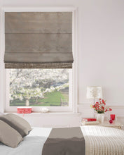 Load image into Gallery viewer, Sequin Gold Lined Roman Blind
