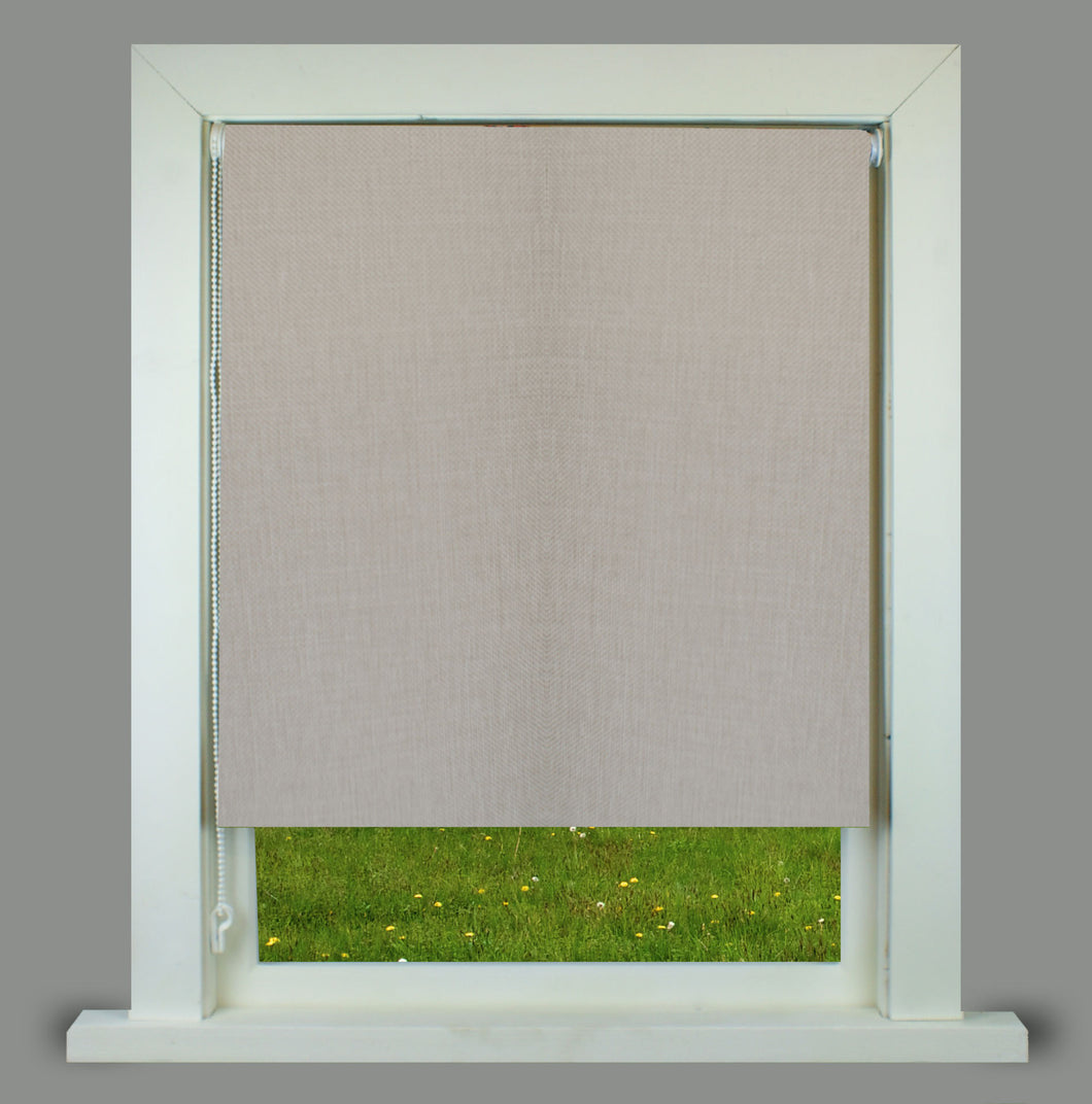 Ivy Grey Textured Thermal Roller Blind