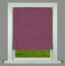 Load image into Gallery viewer, Ivy Purple Textured Thermal Roller Blind
