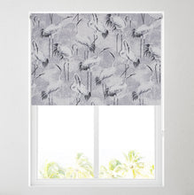 Load image into Gallery viewer, Monochrome Stork Thermal Blackout Roller Blind
