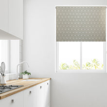Load image into Gallery viewer, Natural Geometric Daylight Roller Blind
