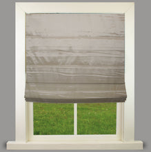 Load image into Gallery viewer, Pin-Tuck Natural Lined Roman Blind
