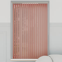Load image into Gallery viewer, Bella Bossa Pink Blackout Vertical Blinds
