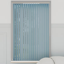 Load image into Gallery viewer, Bella Britanny Blue Blackout Vertical Blinds
