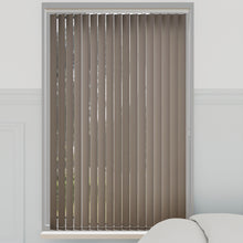 Load image into Gallery viewer, Bella Flint Grey Blackout Vertical Blinds
