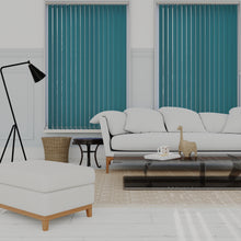 Load image into Gallery viewer, Bella Mambo Green Blackout Vertical Blinds
