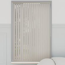 Load image into Gallery viewer, Bella Paper Natural Blackout Vertical Blinds
