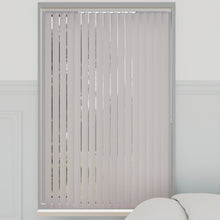 Load image into Gallery viewer, Bella Snow Blackout Vertical Blinds
