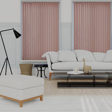 Load image into Gallery viewer, Splash Bossa Pink Vertical Blinds
