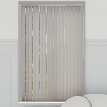 Load image into Gallery viewer, Splash Canvas Grey Vertical Blinds
