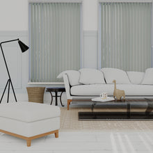 Load image into Gallery viewer, Splash Duck Egg Blue Vertical Blinds

