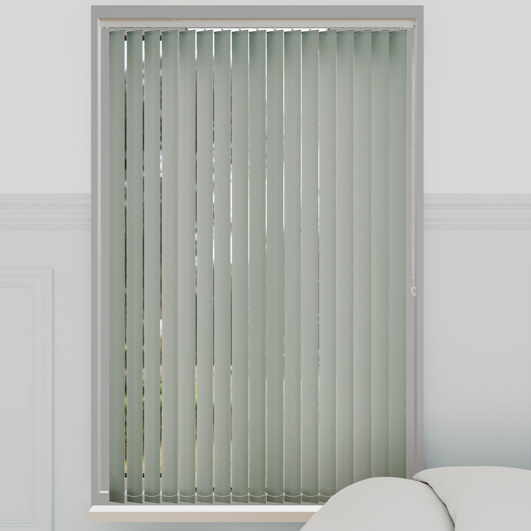 Splash Duck Egg Blue Vertical Blinds