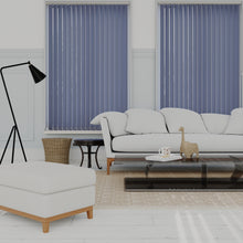 Load image into Gallery viewer, Splash Empire Purple Vertical Blinds
