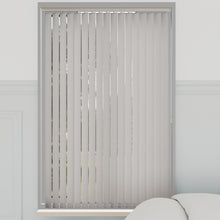 Load image into Gallery viewer, Splash Frost White Vertical Blinds
