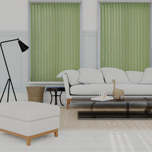 Load image into Gallery viewer, Splash Grama Green Vertical Blinds
