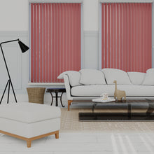 Load image into Gallery viewer, Splash Ruby Red Vertical Blinds
