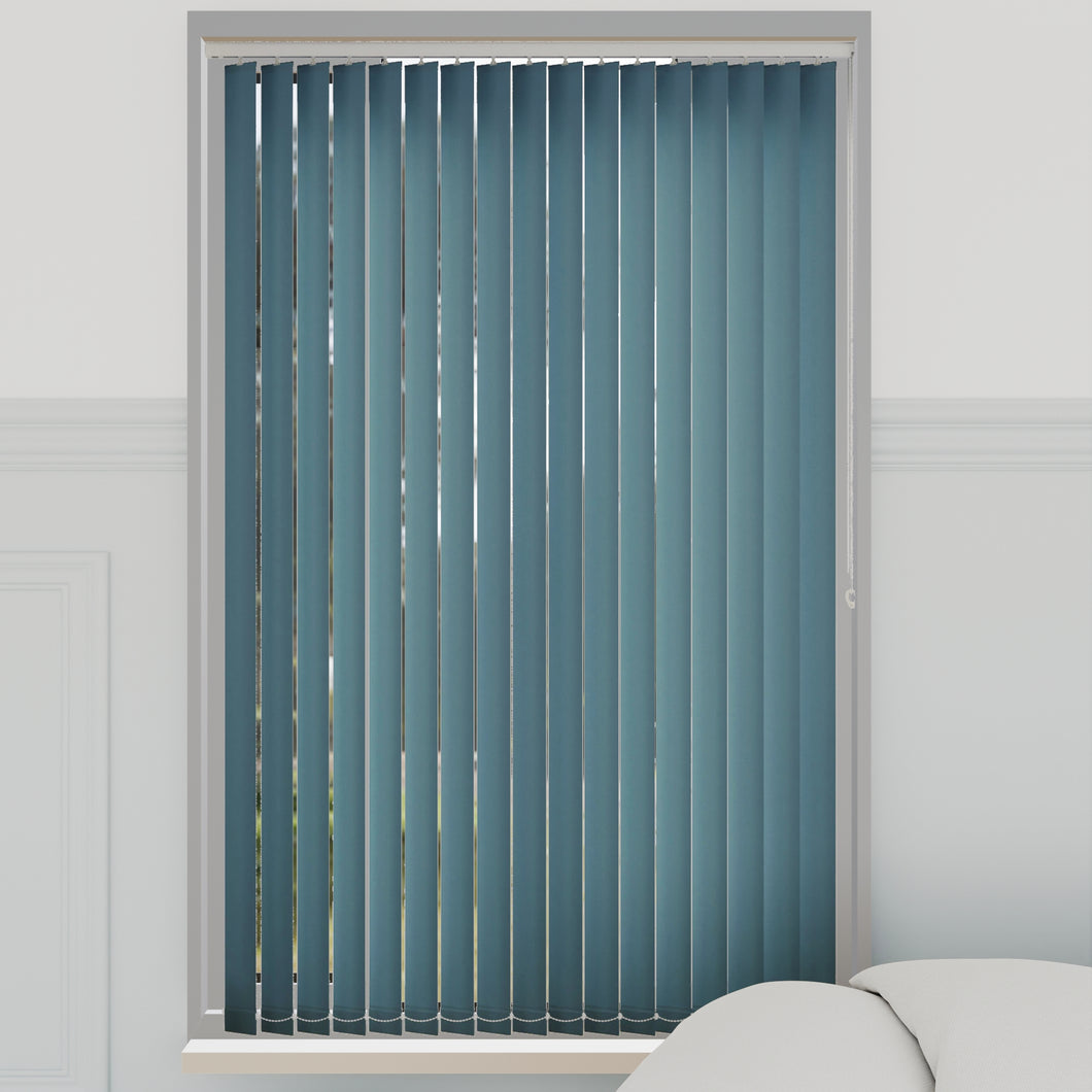 Splash Sapphire Vertical Blinds