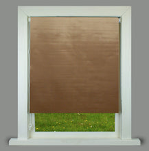 Load image into Gallery viewer, Gold Taffeta Thermal Blackout Roller Blind
