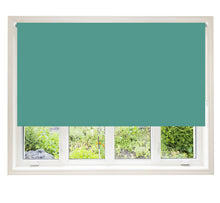Load image into Gallery viewer, Teal Thermal Blackout Roller Blind
