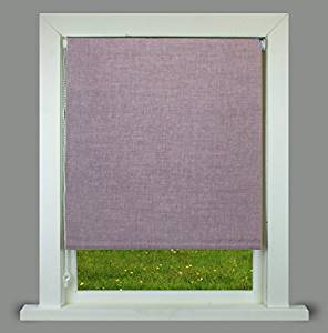 Venice Mauve Textured Thermal Blackout Roller Blind